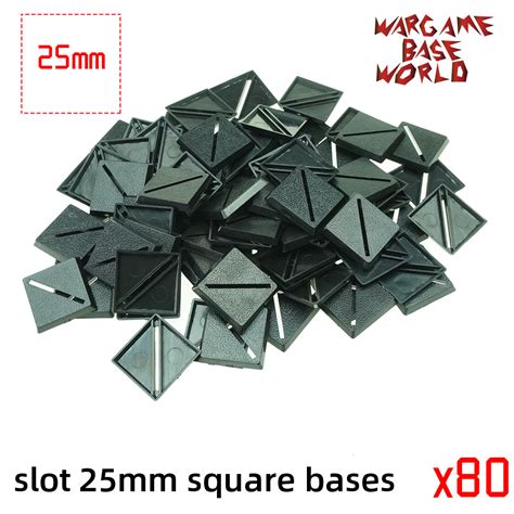 gaw 90-92 25mm slot bases games workshop|Lot Of 100 25mm Round Slot Bases For Warhammer 40k & AoS .